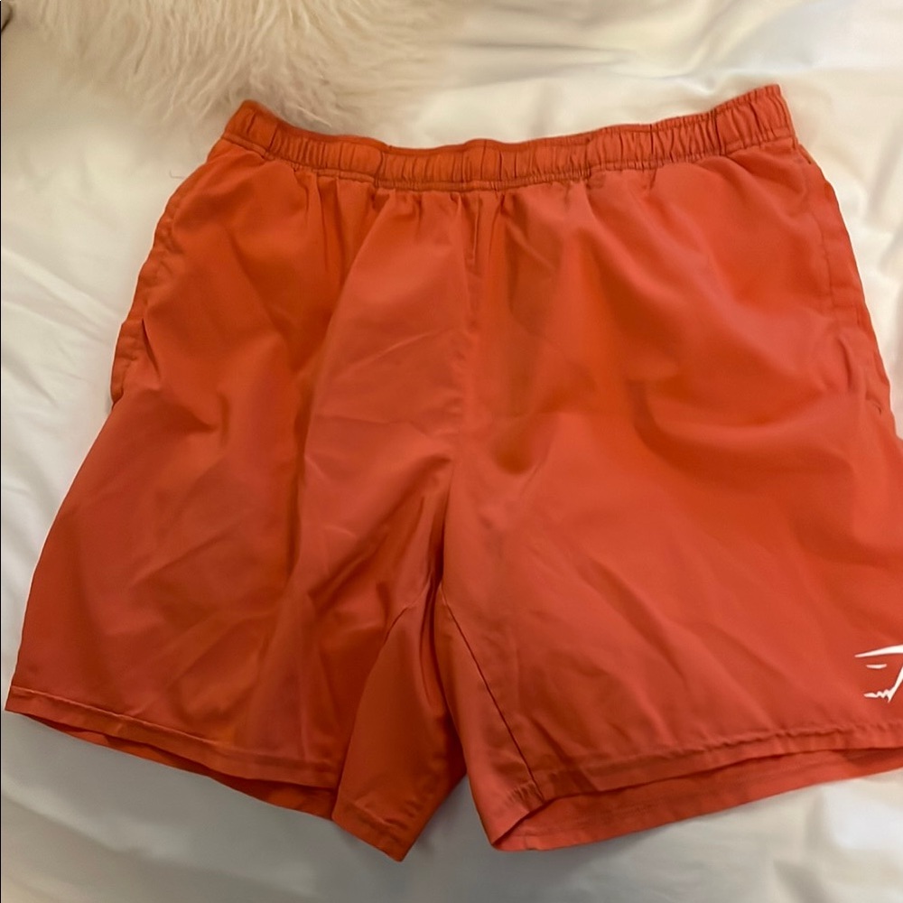 COPY - Gymshark Bright Orange Shorts